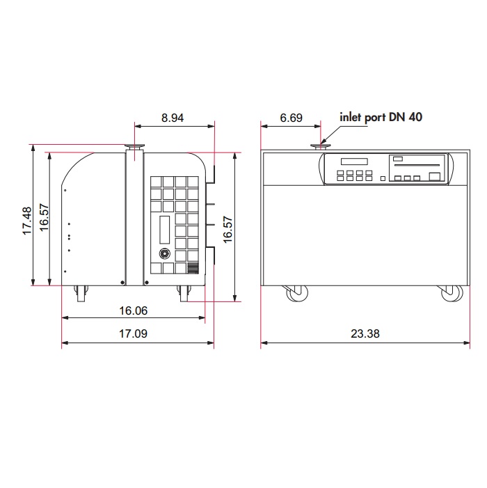 Fully Remanufactured Pfeiffer Adixen ASM 182 TD+ Helium Leak
